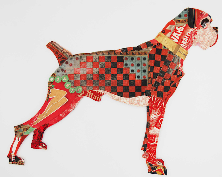 Dog Collage Artworks bởi Peter Clark