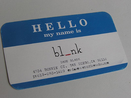Name card trong kinh doanh
