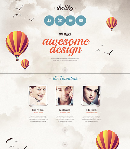 xu hướng thiết kế web 2013