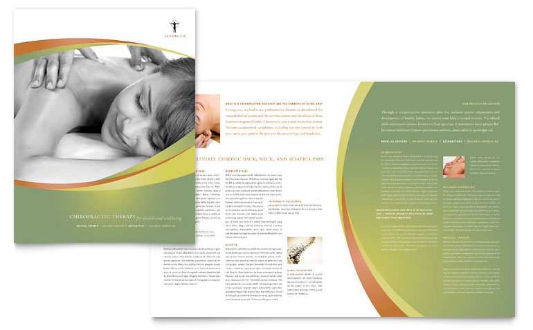 Thiết kế brochure thẩm mỹ viện - spa