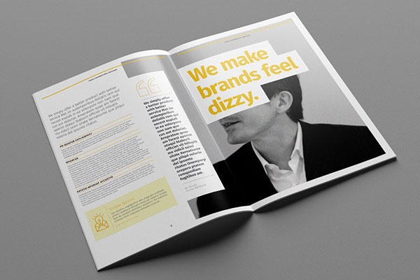 thiết kế in ấn brochure hiệu quả, sáng tạo