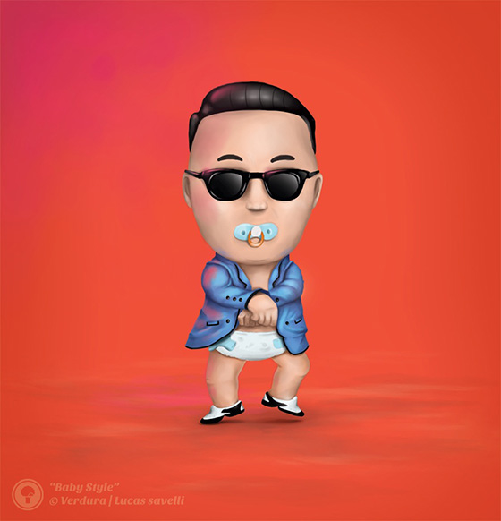 LUCAS SAVELLI: BABY STYLE, PSY