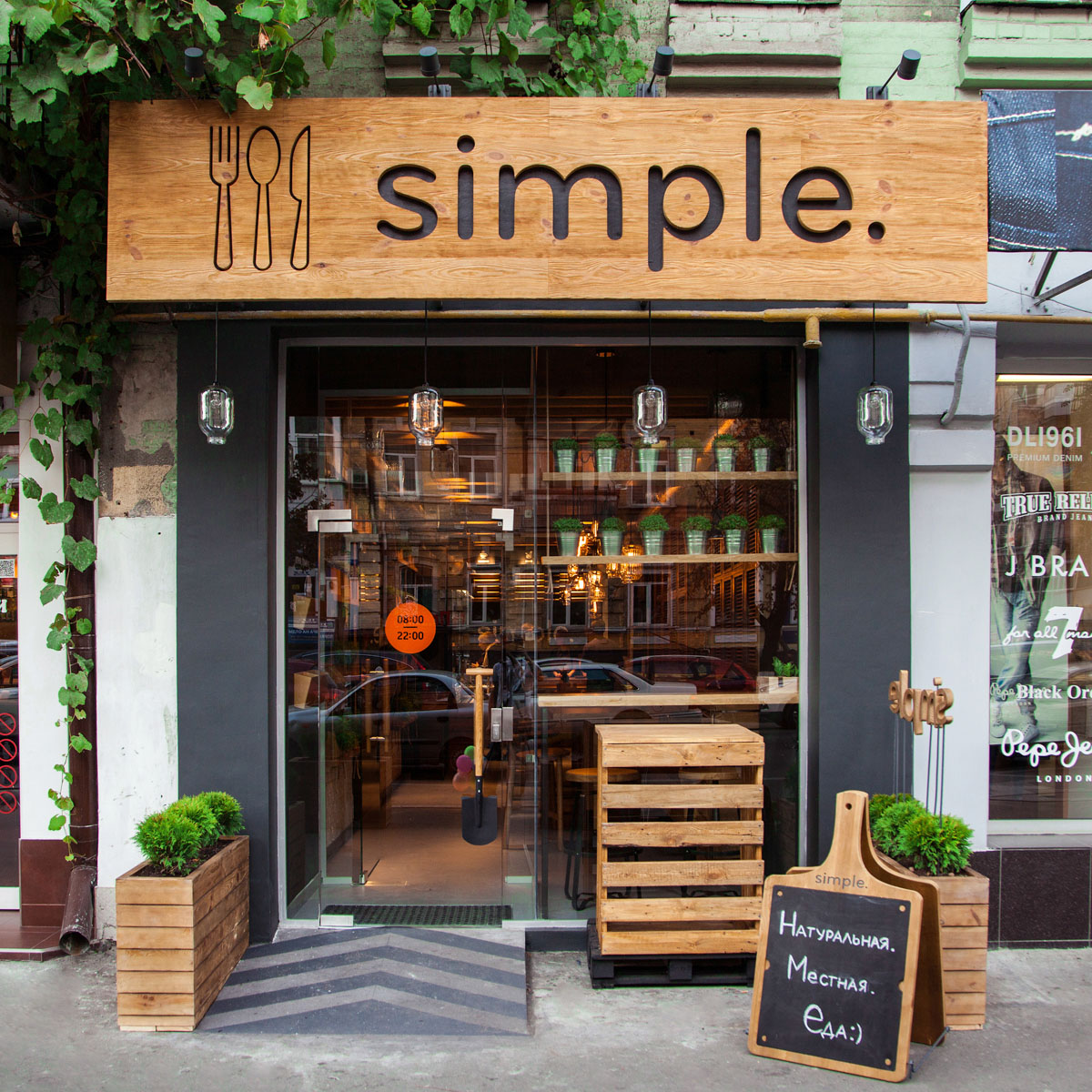 Thiết kế hệ thống cửa hàng Simple